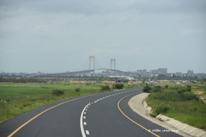 Neue Brücke bei Maputo